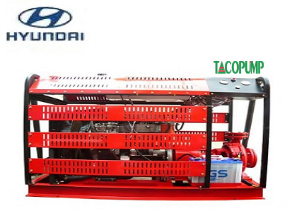 Máy bơm nước chữa cháy Hyundai D4BB 37,5Kw/50HP